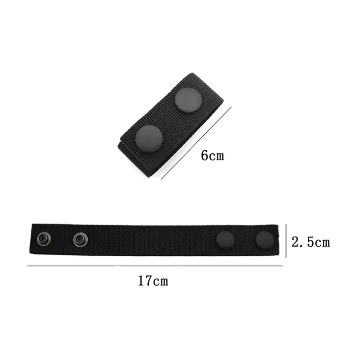 Lot boucles ceinture tactique pêche - 4/8 pièces, maintien équipement, sangles nylon robuste