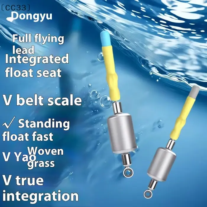 Plomb de pêche goutte d'eau avec échelle cylindrique - Poids compact ajustable proportionnel