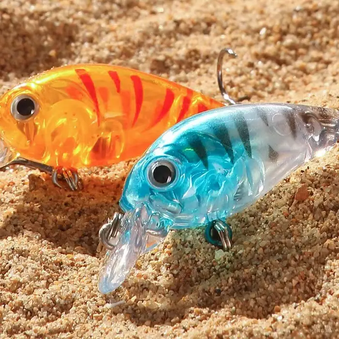 Leurre crankbait dur 8 pièces 4g, leurres minnow coulants pour pêche aux leurres carnassiers brochet perche