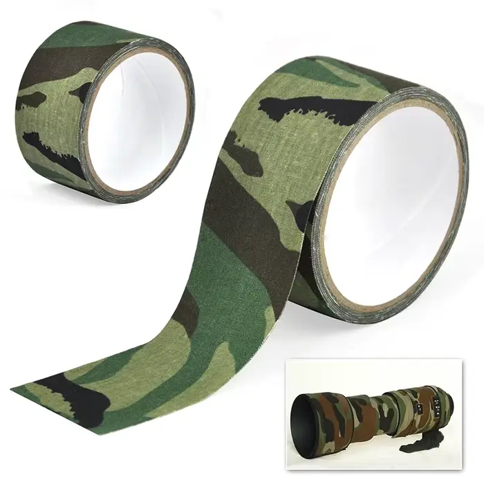 Ruban camouflage adhésif étanche - Bandes de camouflage durable pour équipement de chasse