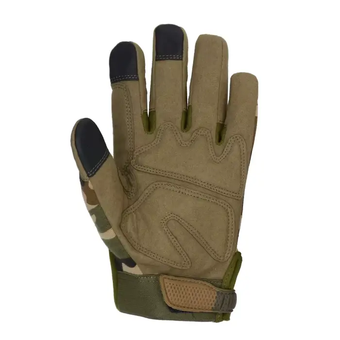 Gants tactiques PRI camouflage 90 jours fenêtre cuir protection mains pêche