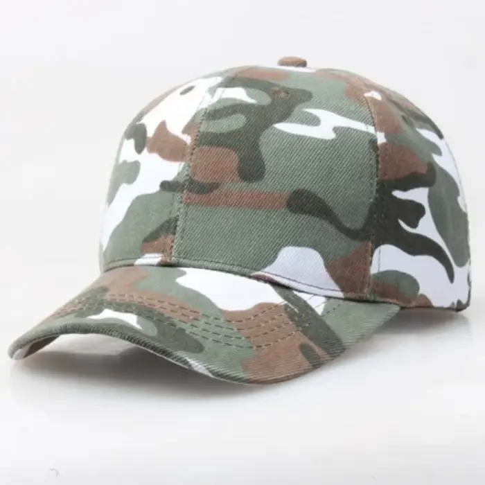 Casquette camouflage pêche unisexe 7 couleurs - Protection solaire sport été homme femme outdoor