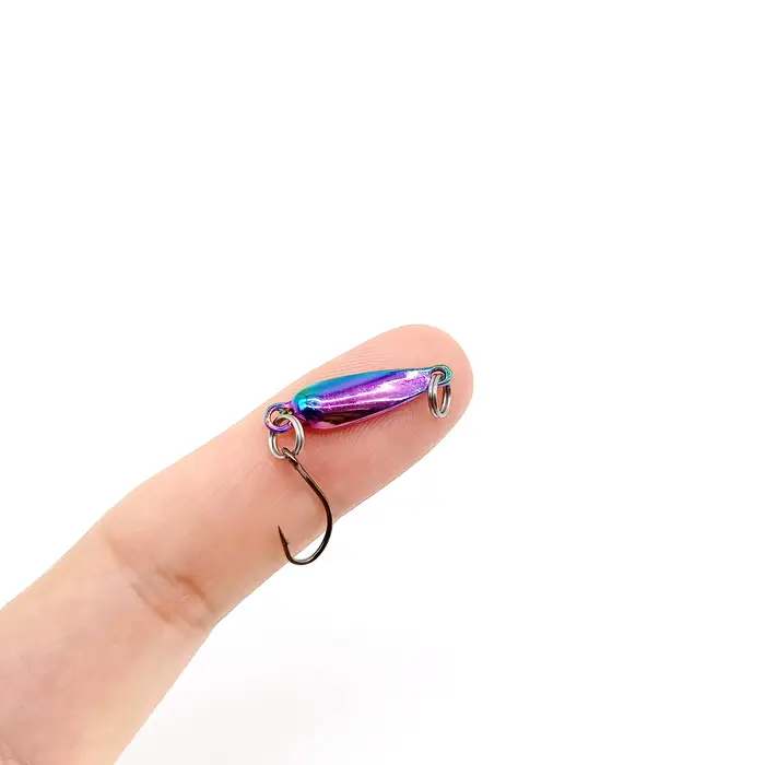 Leurre métal spinner spoon DUODUOYU 1.1g à 7g pour pêche du bar en mer et carnassiers