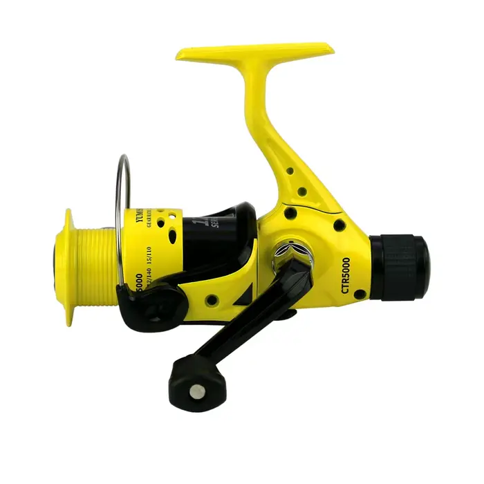 Moulinet pêche CTR2000-7000 12BB 5.5:1 avec bras pliant et frein arrière pour pêche sportive