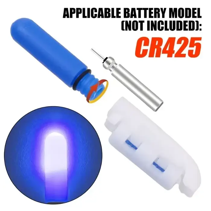 Bâton lumineux LED détachable pour canne à pêche nuit 5 couleurs alarme morsure étanche