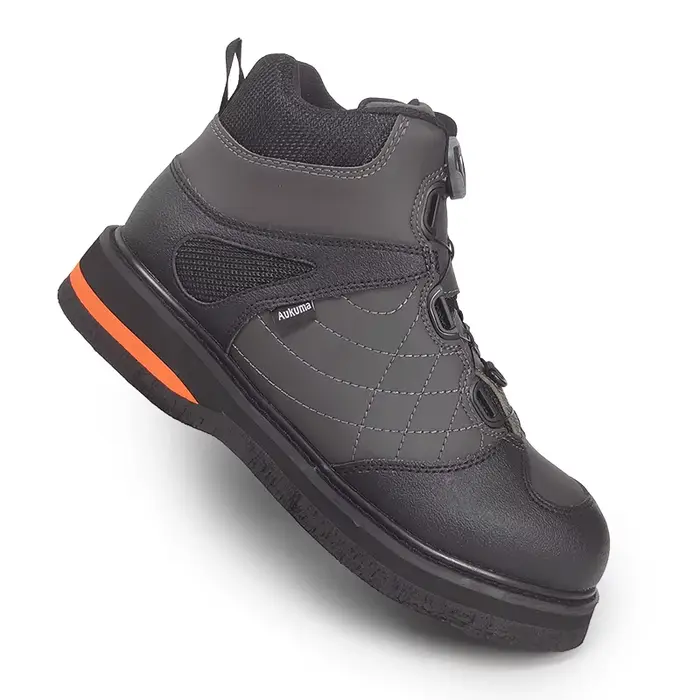 Chaussures de pêche wading anti-dérapantes semelle feutre avec ou sans clous