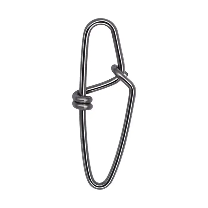 50 clips de pêche rapides pour leurres - Connecteurs en acier inoxydable pour crankbaits et leurres