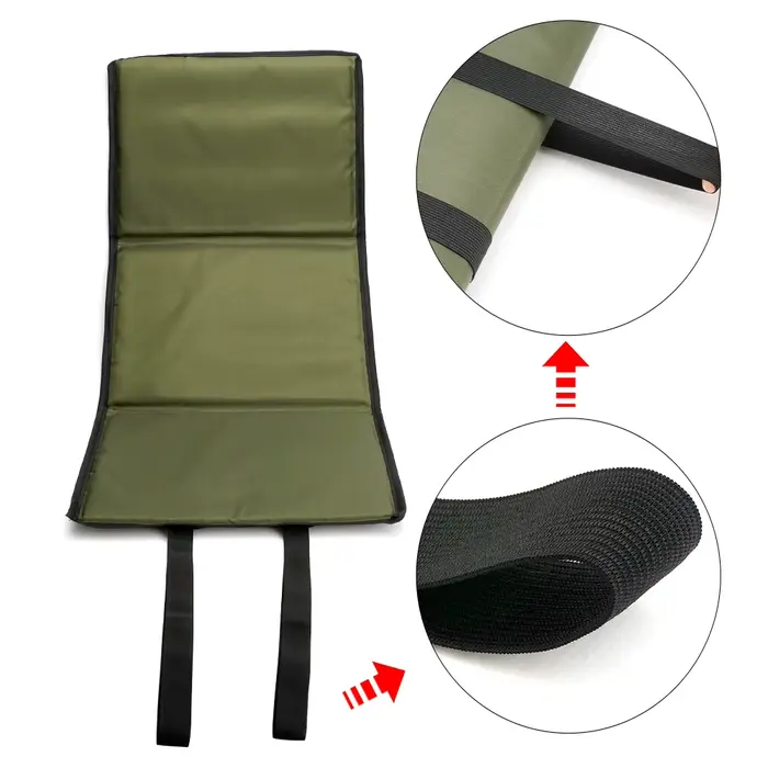 Tapis de décrochage pliable multifonction Hirisi avec coussin éponge respirant pour la pêche de la carpe