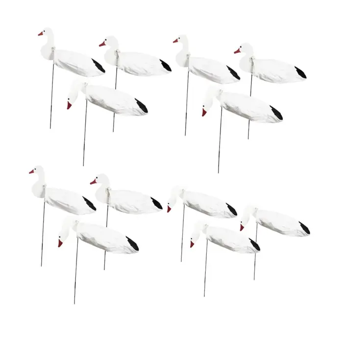 Ensemble leurres silhouette oie légers résistants aux intempéries avec mouvement - Chasse gibier d'eau