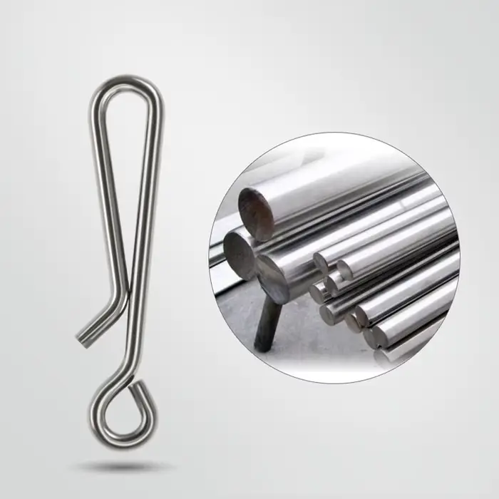 DNDYUJU 30 à 100 mousquetons rapides pêche acier inoxydable pour leurres et appâts
