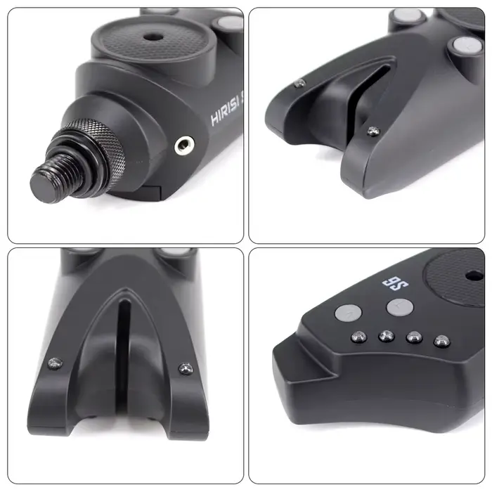 Hirisi S6 Kit d'Alarme de Touche Carpe Sans Fil Étanche - Détecteur Prise Accessoires Pêche Professionnelle