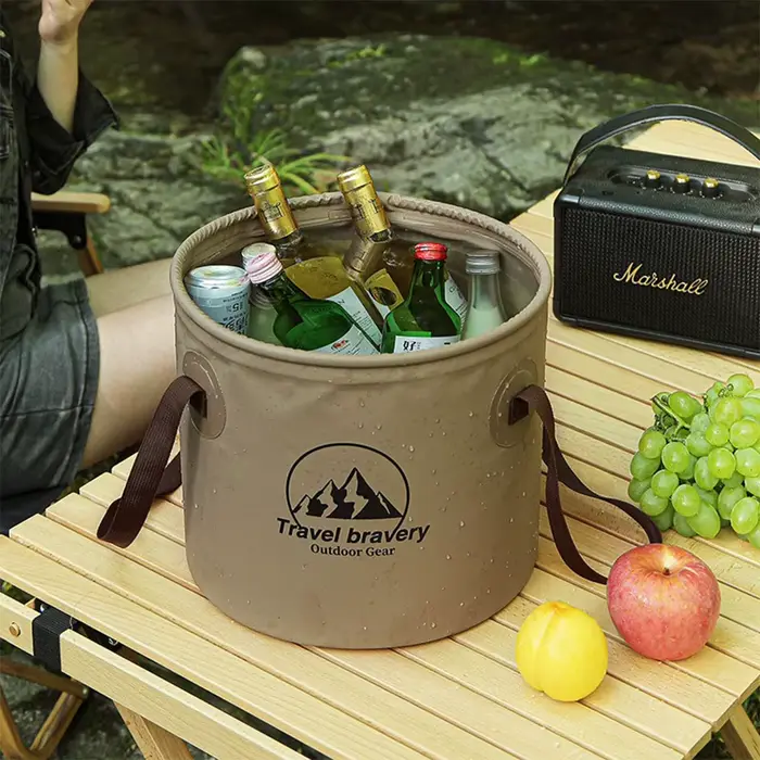Seau de rangement pour matériel de pêche - Organisation complète de vos accessoires et leurres