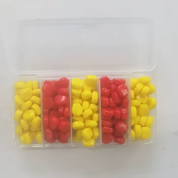 200 appâts souples saveur maïs - Leurres flottants pour carpe avec boîte de rangement pratique