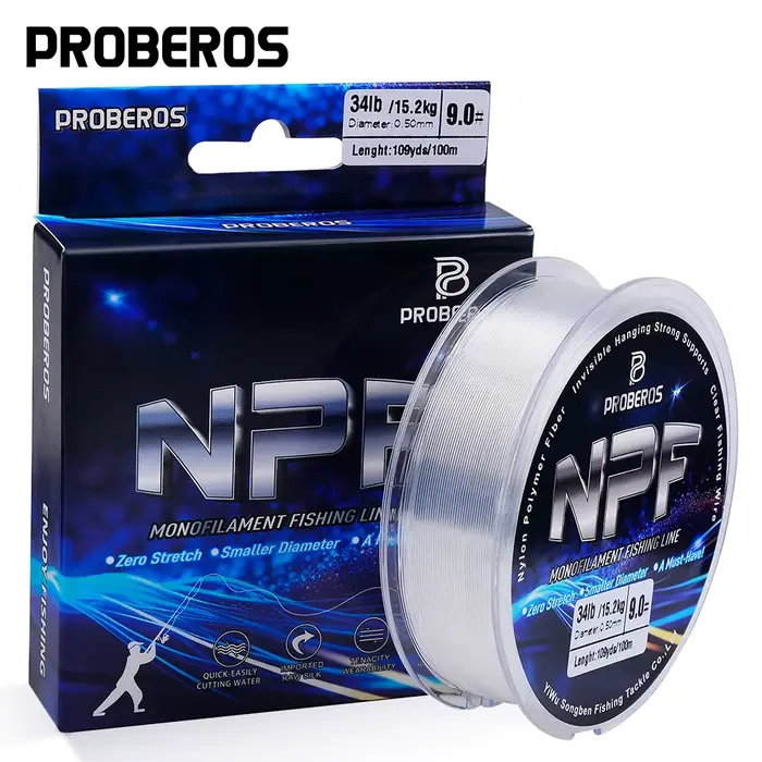 Ligne de pêche japonaise tressée PROBEROS 100m haute résistance pour carpe truite et pêche offshore 4LB à 36LB