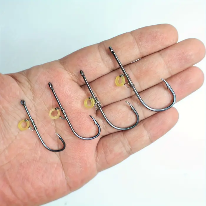Leurres prémontés 25 pièces avec crevettes et ressorts pour la pêche au bar et aux poissons de roche