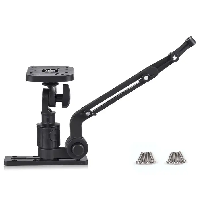 Support de transducteur pour sondeur de pêche kayak - Bras de montage universel pour bateau