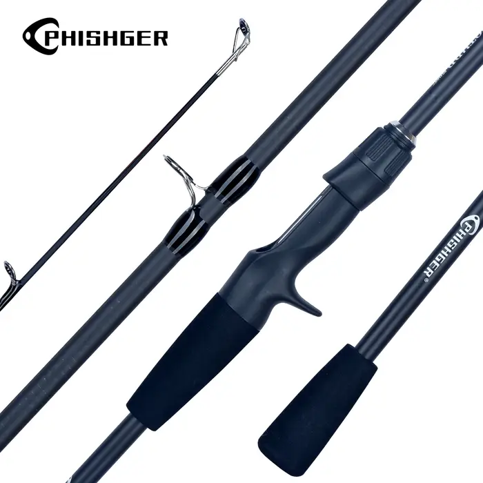 Canne à pêche PHISHGER spinning baitcasting voyage carbone mini 5-30g M rapide ultralight pour truite