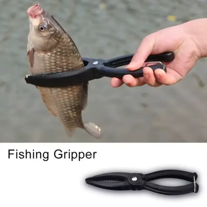 Pince à lèvres pour poisson avec grip anti-dérapant - Outil de contrôle et manipulation poissons