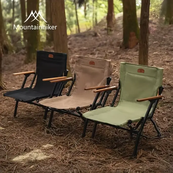 Chaise pliante portable réglable pour pêche et camping - Design ergonomique pour siestes et activités outdoor