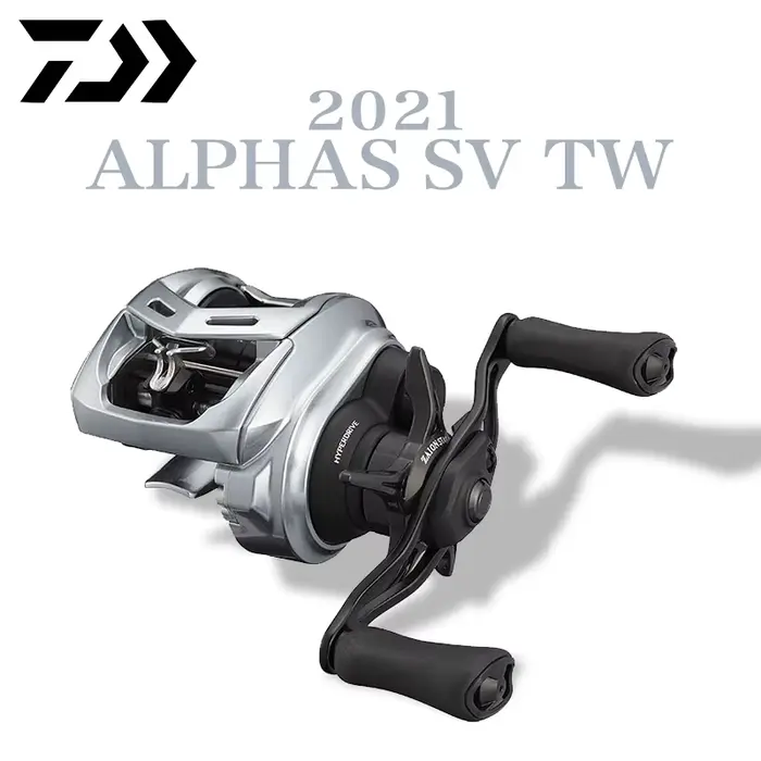 Moulinet baitcasting Daiwa ALPHAS SV TW 2021/2022 bobine peu profonde eau salée traînée 175kg