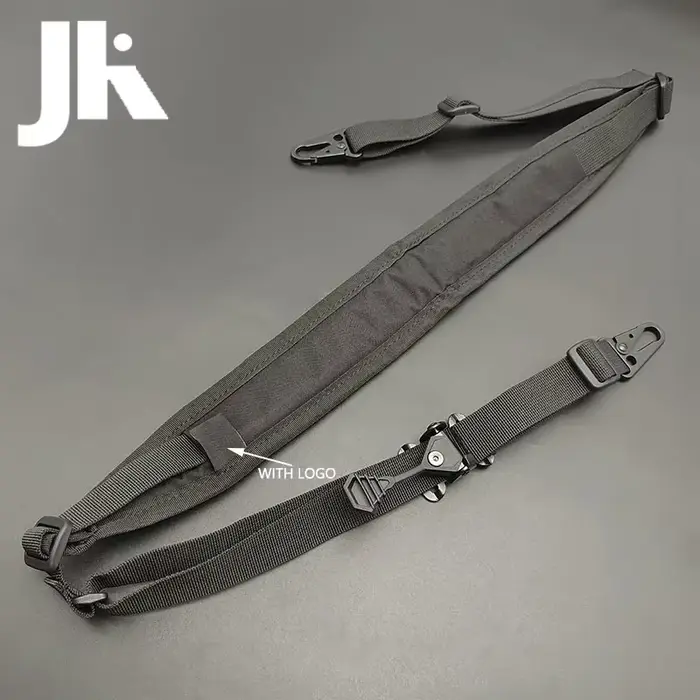 Bretelle tactique QD réglable 2 points - Pour fusil de pêche en nylon résistant à l'eau