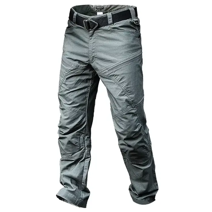Pantalon randonnée pêche homme séchage rapide slim tactique printemps automne cargo