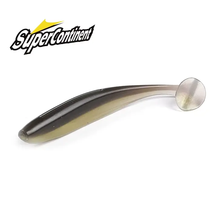 Leurre souple Supercontinent 2023 50 75 100mm pour pêcher le gros brochet avec un hameçon facile