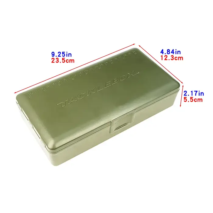 Boîte organisatrice pêche carpe Hirisi portable compartiments magnétiques rangement matériel pêche