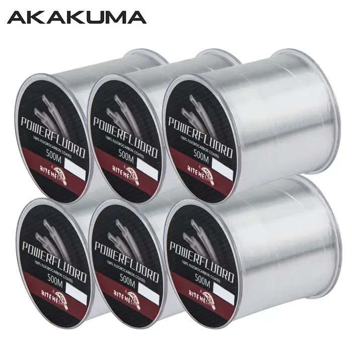 Ligne de pêche nylon japonais haute résistance 2LB à 40LB, 500 mètres pour pêche sportive
