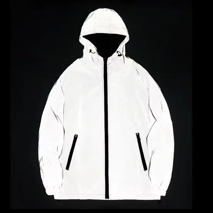 Veste de pêche réfléchissante pour couple - Veste polyester lumineuse pêche nocturne sécurité