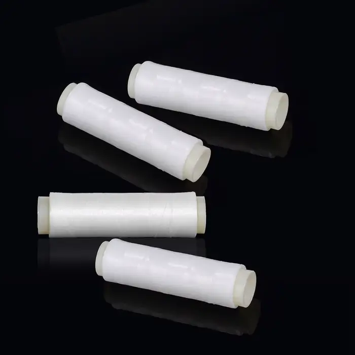 Pack 4 fils élastiques haute résistance 200m pour appâts pêche mer - Fils nylon sauvegarde appâts