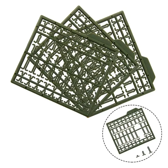 Stoppers pour cheveu de pêche à la carpe - 5 pièces avec rallonge pour esches bouillettes et appâts