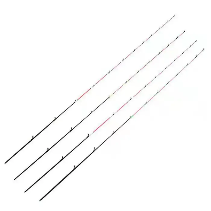 Scion de rechange pêche mi-titane fibre carbone/verre rétractable 45-60cm haute qualité