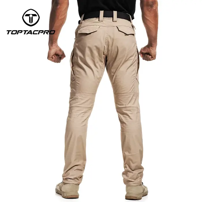 Pantalon tactique TOPTACPRO avec boîte cadeau - Triple protection pour pêche sportive intensive