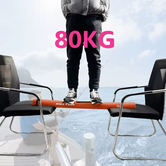 Sac de transport ROLLFISH pour cannes à pêche triangle anti-roulement - Coque rigide étanche