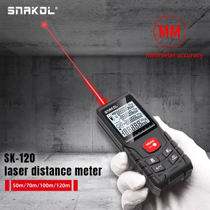 Télémètre laser Snakol professionnel 50M à 120M - Précision et fiabilité pour pêche technique avancée