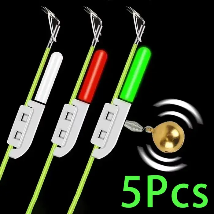 Bâton lumineux LED amovible pour pêche nocturne rocheuse - Flotteur étanche électronique avec batterie utile