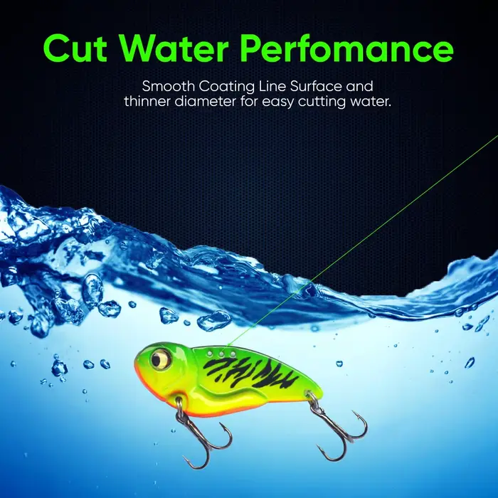 Ligne de pêche SOLOKING X8 100m 12-40lb Super Lisse pour Eau Douce et Mer