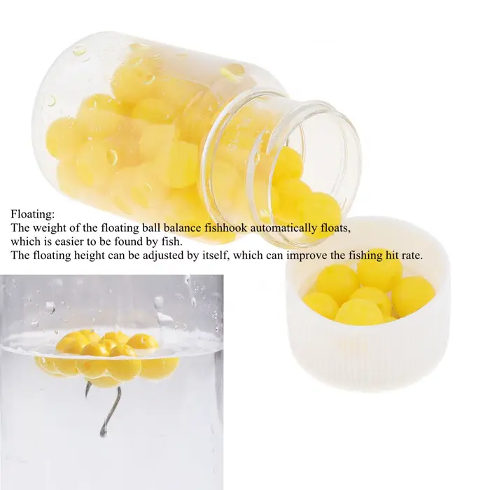 30 pièces maïs flottant simulé 10mm 14mm aromatisé appât souple pour carpe et truite avec trou