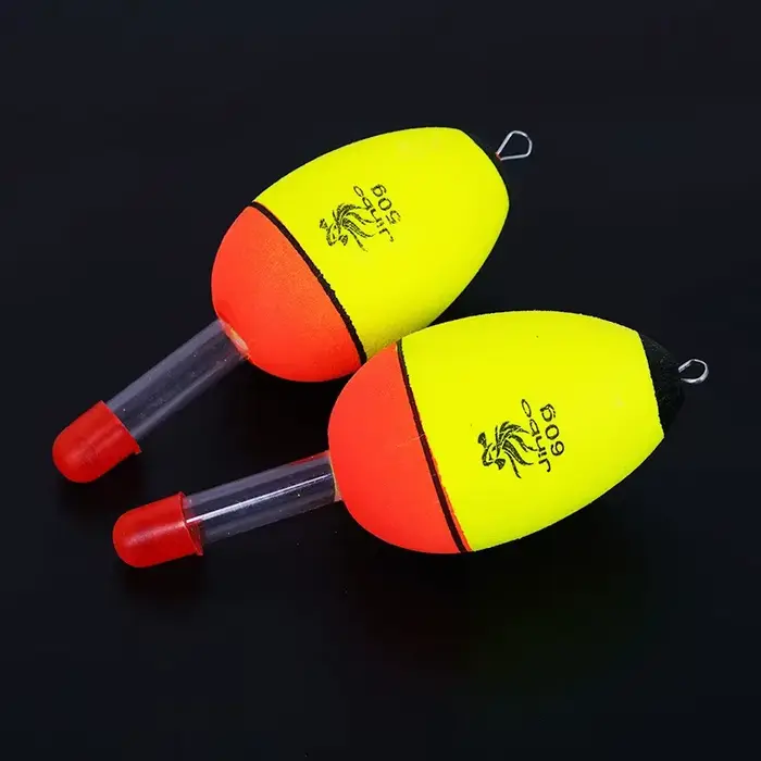 2 ou 10 flotteurs lumineux EVA pour pêche nocturne mer roche lumière stick mousse plastique