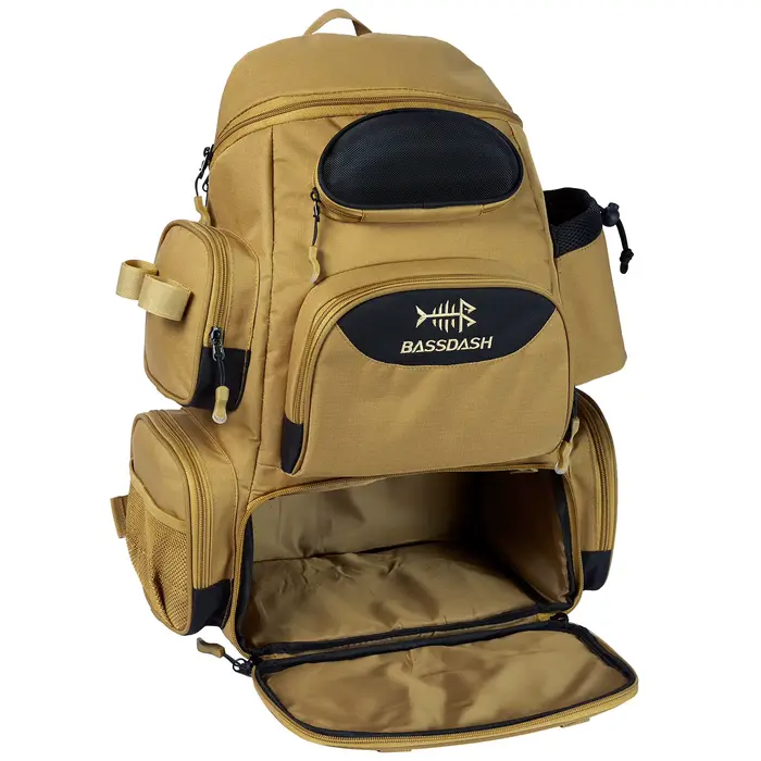 Sac pêche léger tactique multifonction boîte à leurres Bassdash rangement équipement pêche