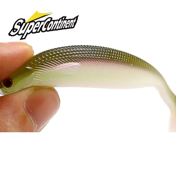 Leurre souple ShadTeez 5cm 7cm 10cm pour la pêche du brochet et du sandre, leurre carnassier