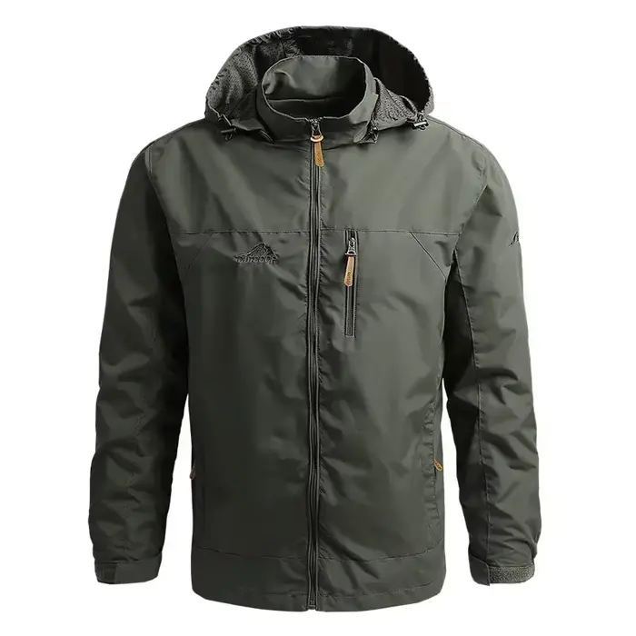 Veste imperméable pêche homme automne - Vêtement technique pour pêche en rivière et camping
