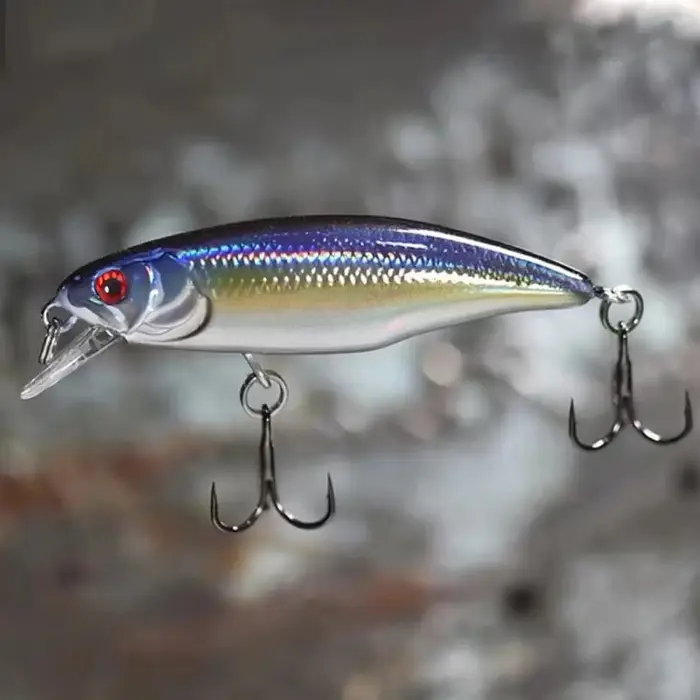 Leurre minnow coulant japonais 52mm 4.5g - Jerkbait professionnel pour brochet et black bass