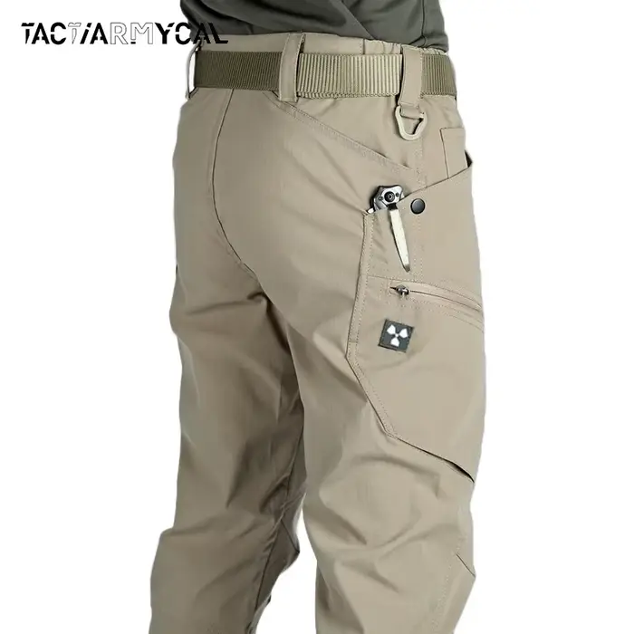 Pantalon cargo waterproof séchage rapide - Performance technique pêche sportive extérieure