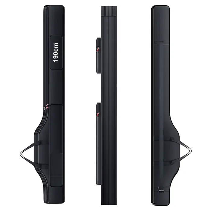 Sac pliable ultra-portable pour canne pêche 200cm - Étui léger avec stockage extensible pour voyage