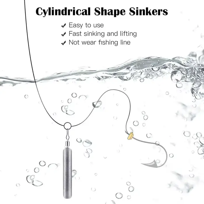 10 plombs pêche dropshot 3.5g à 20g pour pêche précise carnassiers et white bass