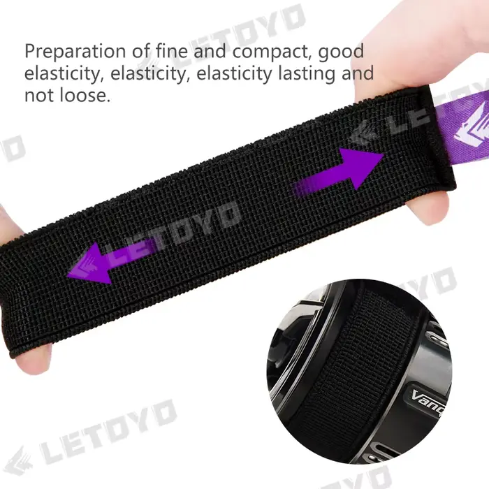 Ceinture de bobine LETOYO 4 pièces pour moulinet spinning - couverture durable avec poignée