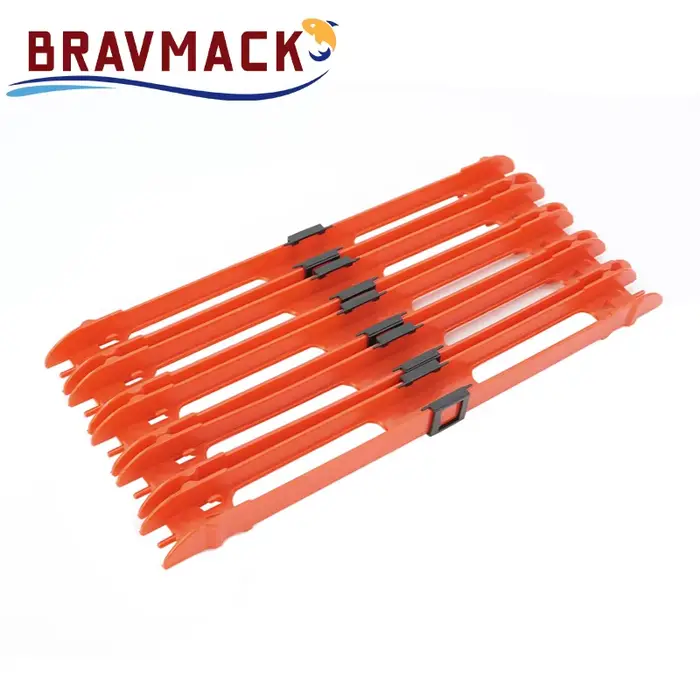10 planches à enrouler ligne de pêche avec support - Accessoire rangement montages pêche