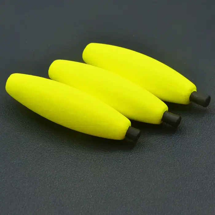 10 flotteurs de pêche légers en mousse dure flottante, bouchon cigare, tailles S M L XL,